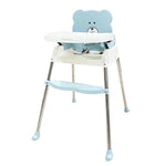 5 - 6Y Blue High Food Chair For Babies Image