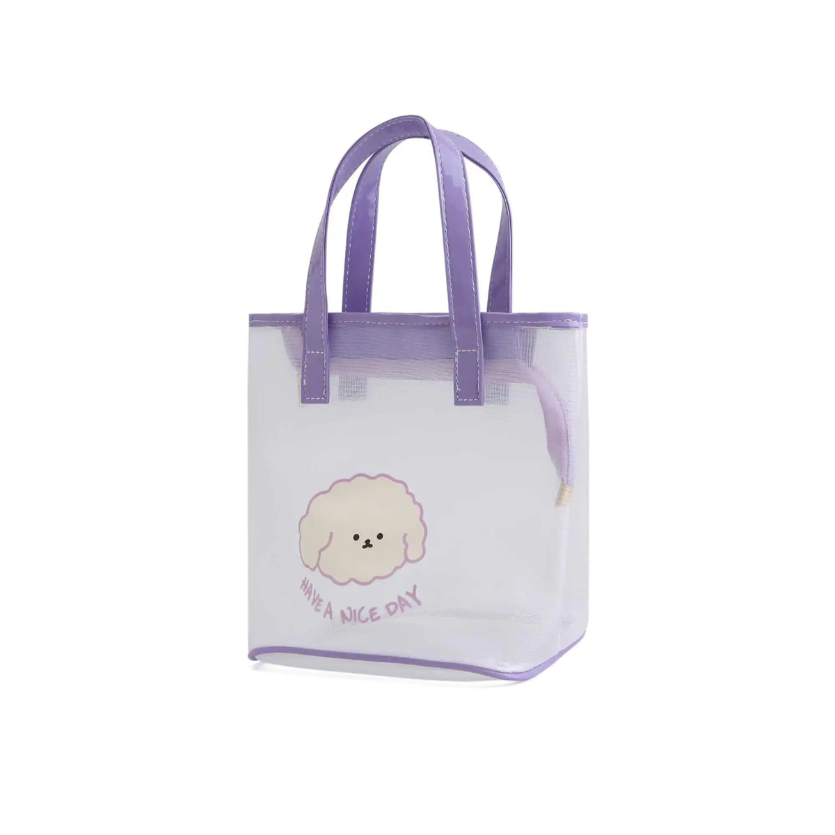 Free Purple Mesh Bag for Women Image