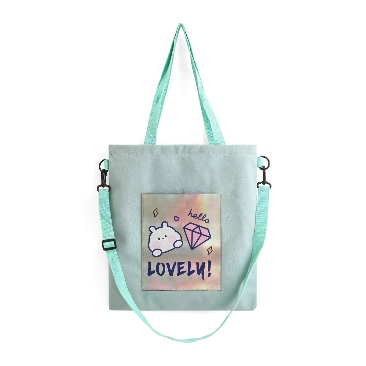 Free Green Shoulder Bag for Girls Image