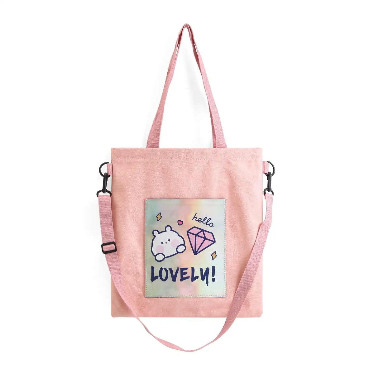 Free Pink Shoulder Bag for Girls Image