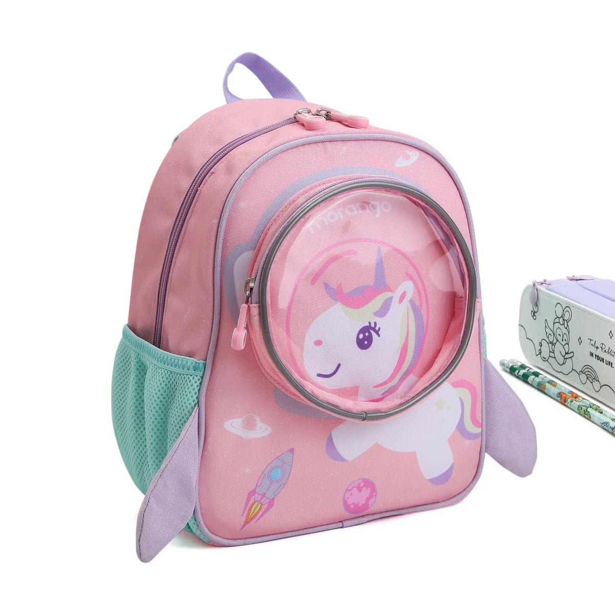 12 Pink Backpack for Girls Image