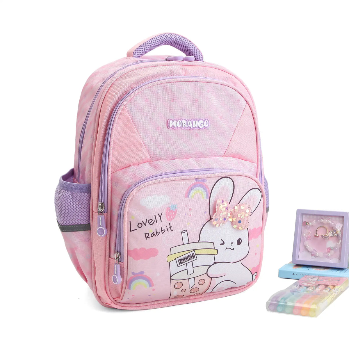 15.5 Pink Backpack for Girls Image