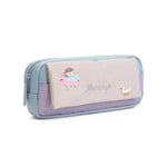 2.5″ Blue Purple Pencil Bag for Girls Image