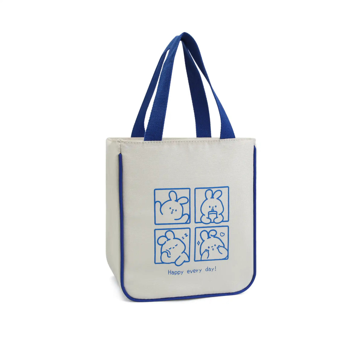 Free Beige Blue Lunch Bag for Kids Image
