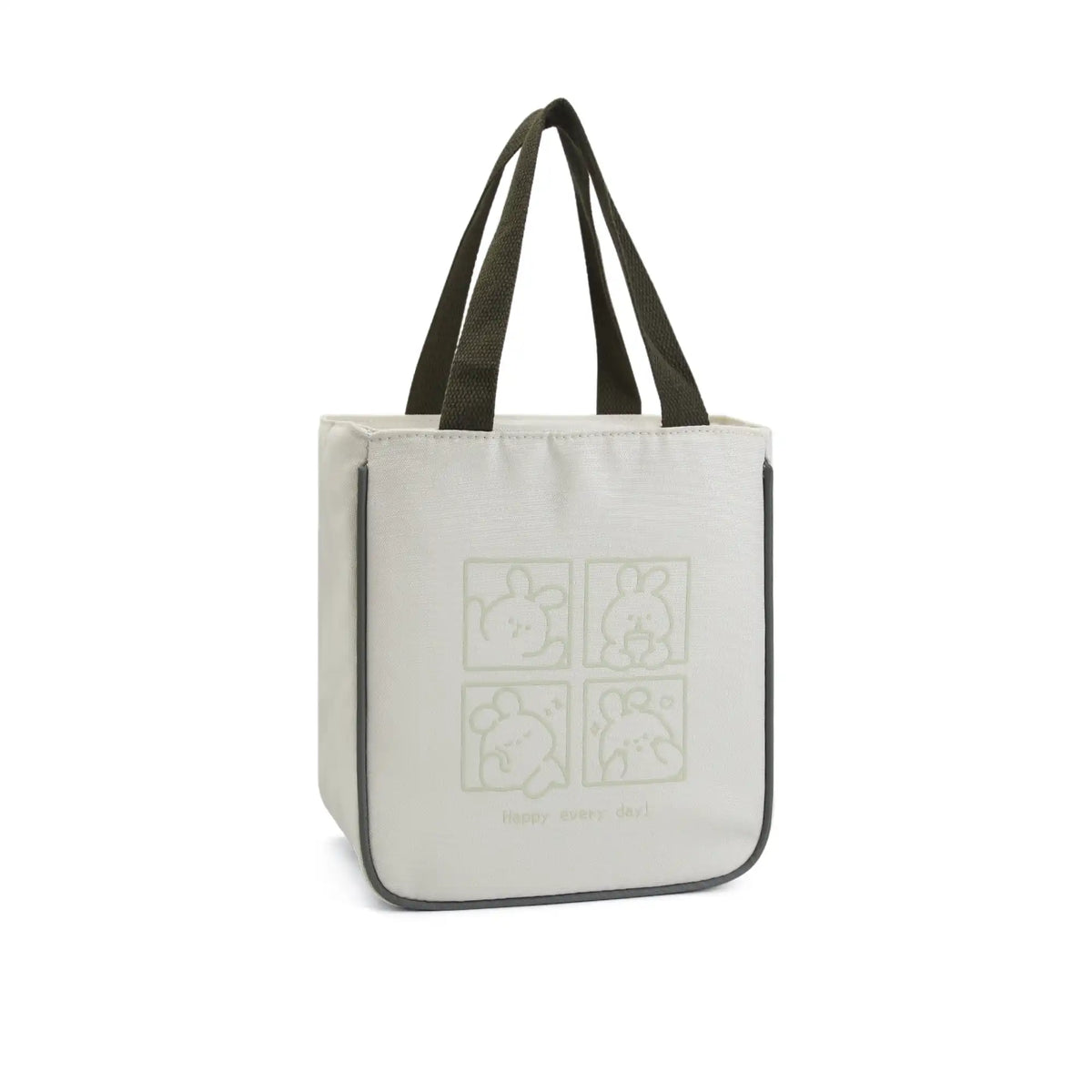 Free Beige Green Lunch Bag for Kids Image