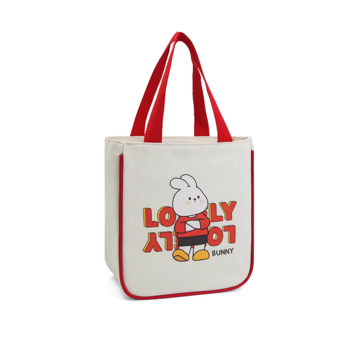 Free Beige Red Lunch Bag for Kids Image