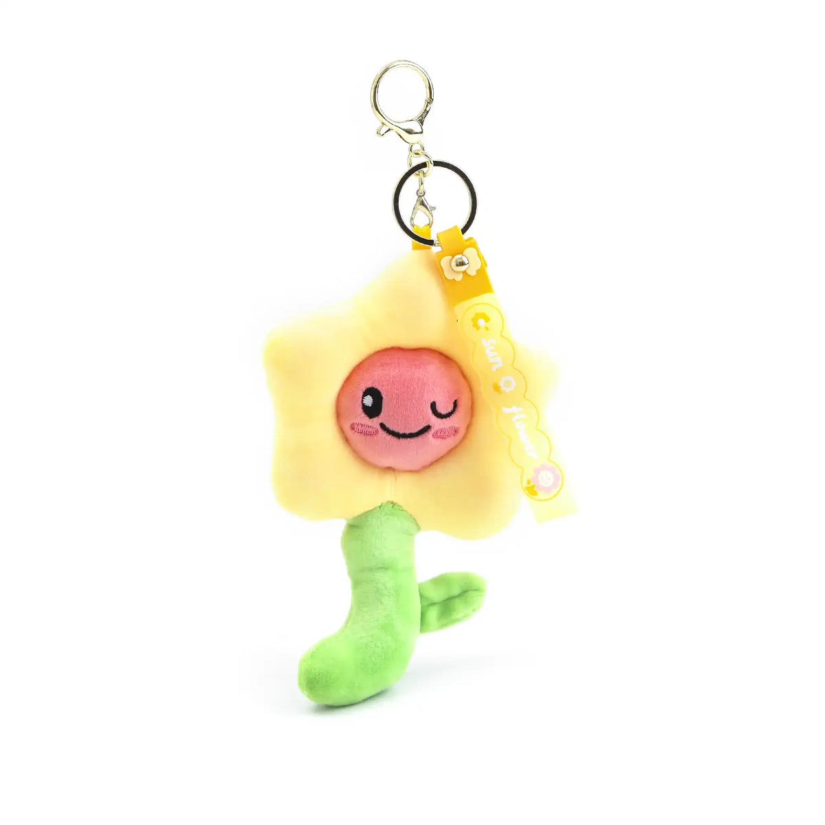 Free Yellow Key Ring for Unisex Image