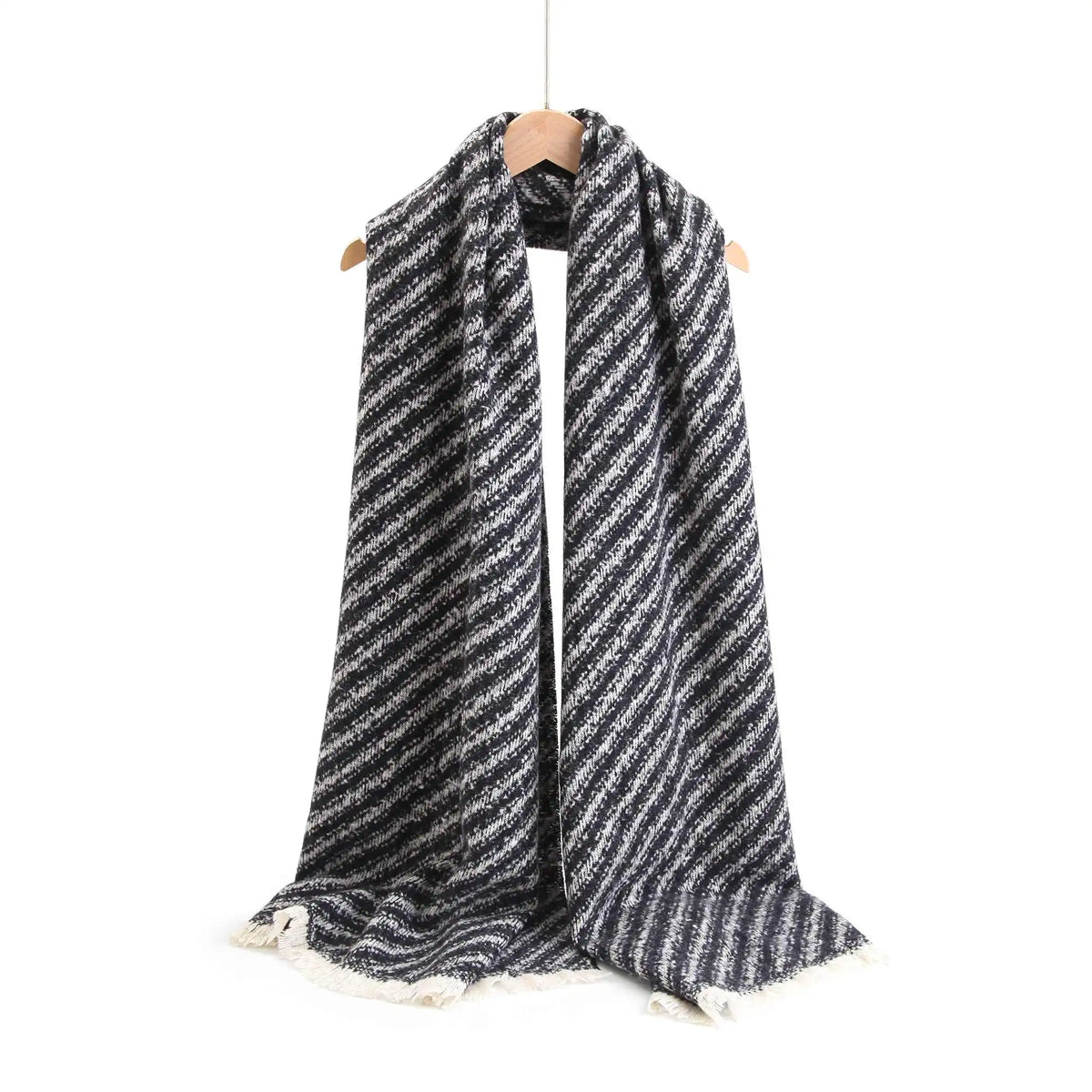 Free Black Scarf for Women Image
