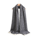 Free Black Scarf for Women Image