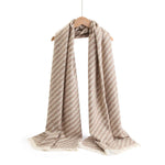 Free Light Coffee Scarf for Women Image