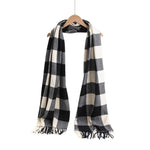 Free Black White Scarf for Women Image