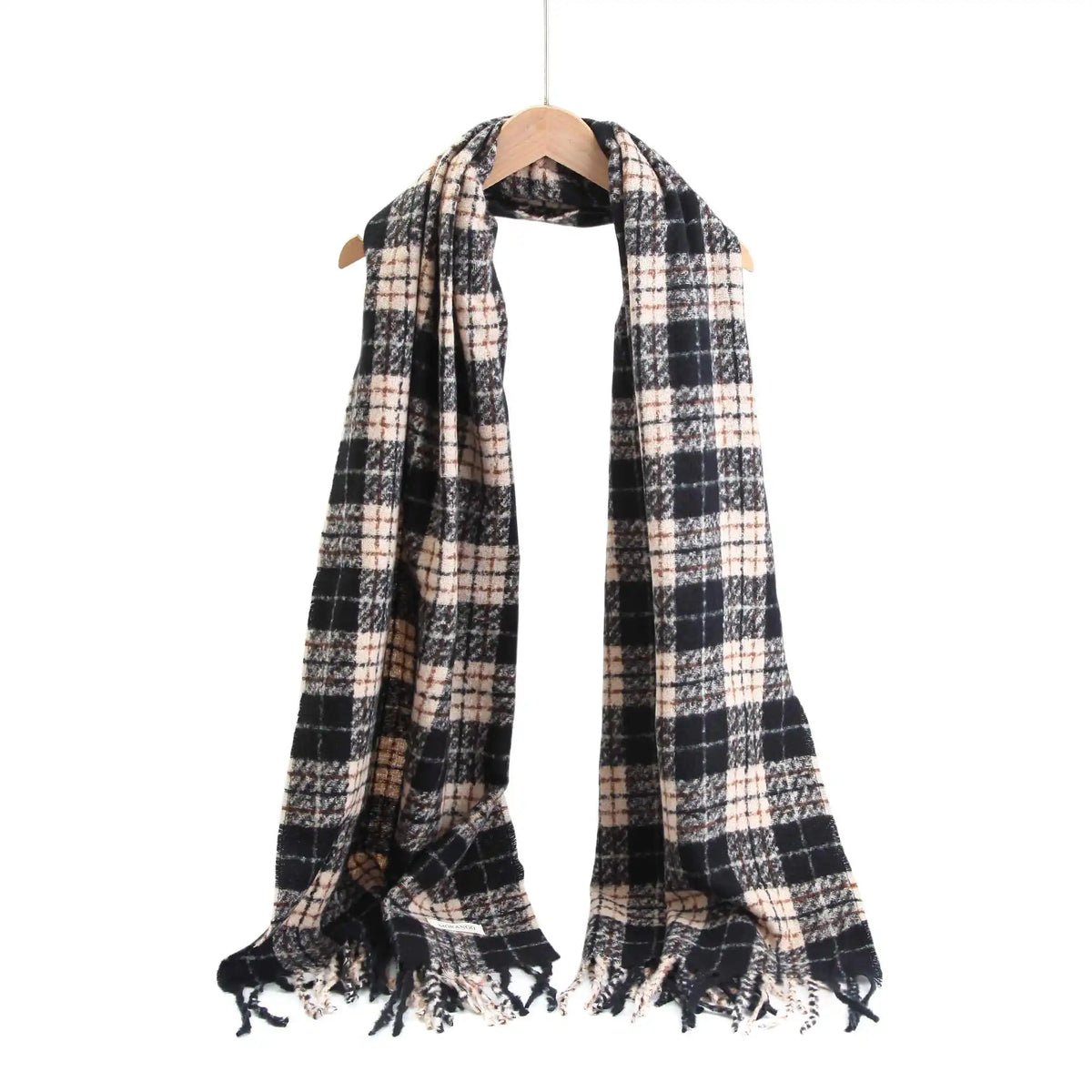 Free Black Scarf for Men Image