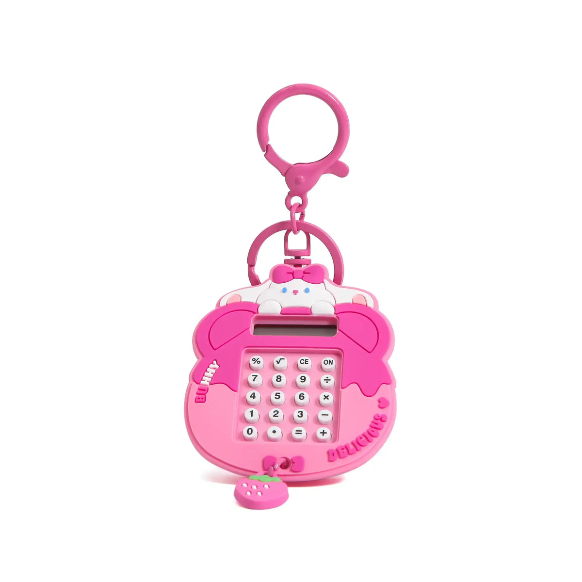 Free Pink Rabbit Key Ring For Unisex Image