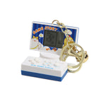 Free Blue White Key Ring For Unisex Image