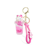 Free Bear Pink Key Ring For Unisex Image