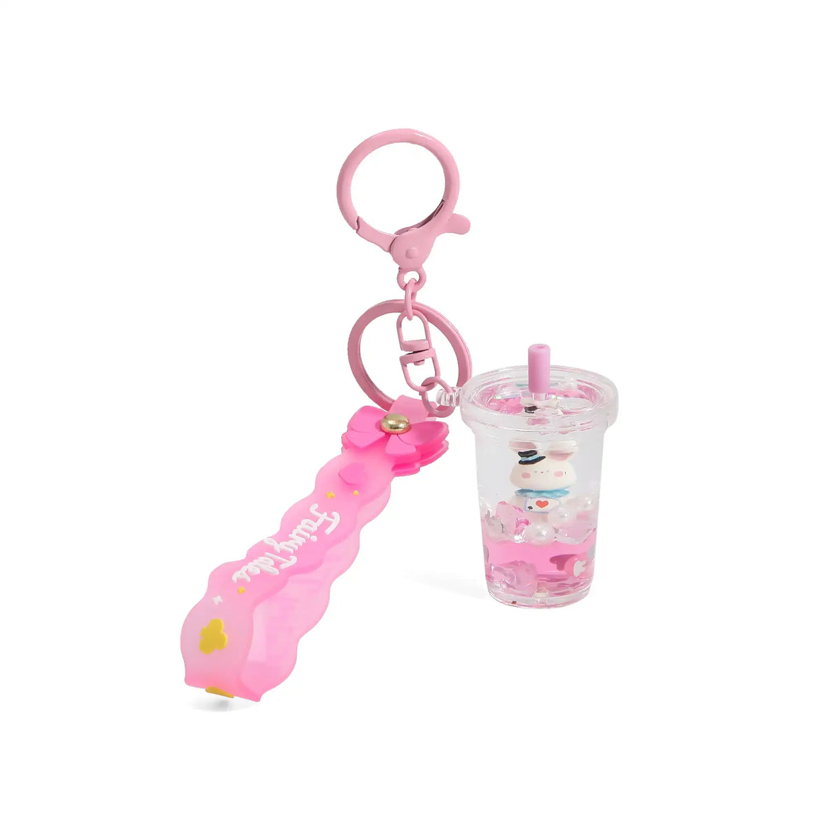 Free Pink Key Ring For Unisex Image