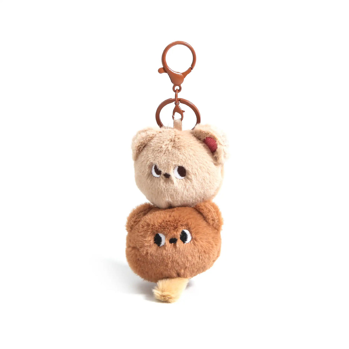 Free Brown Beige Key Ring For Unisex Image