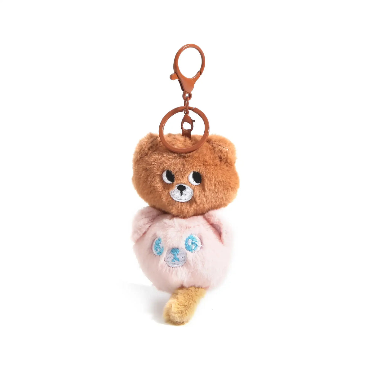 Free Brown Pink Key Ring For Unisex Image