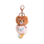 Free Brown Pink Key Ring For Unisex Image