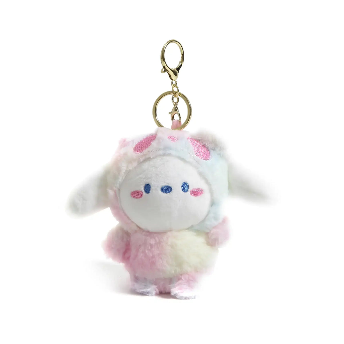 Free White Ear Key Ring For Unisex Image