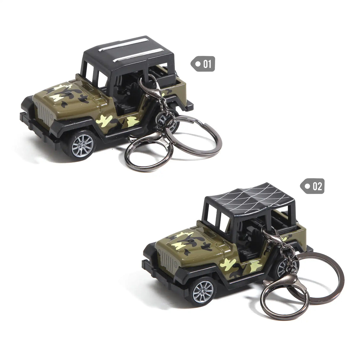 Free Army Green Key Ring For Unisex Image