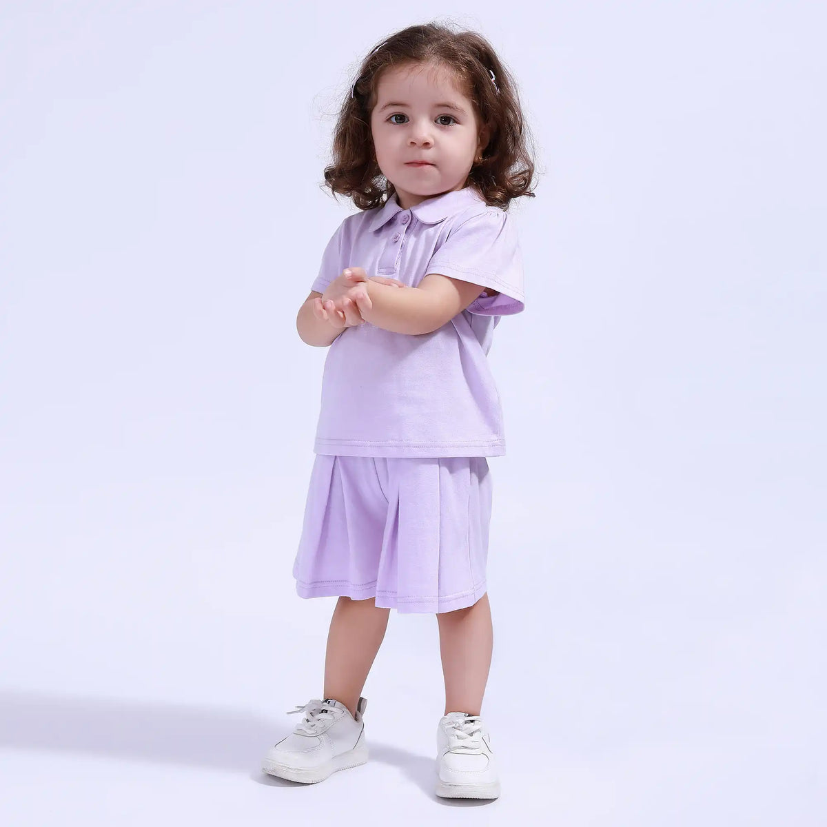 Baggy Sport Basic Shorts For Baby Girl Image