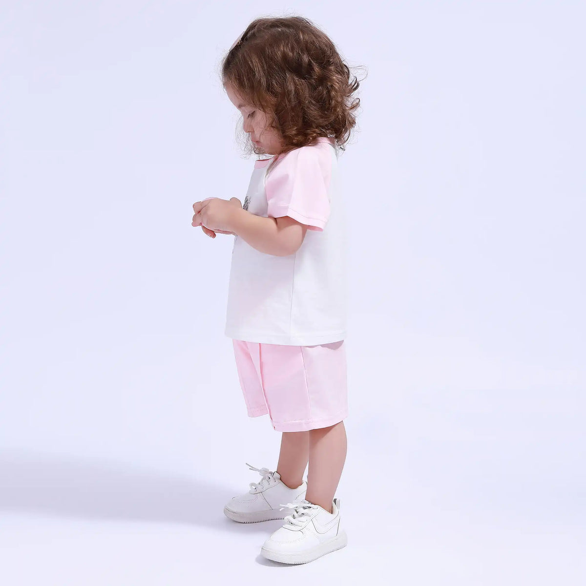 Printed Sport Basic T.Shirt For Baby Girl Image