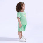 Floral Sport Basic T.Shirt For Baby Girl Image