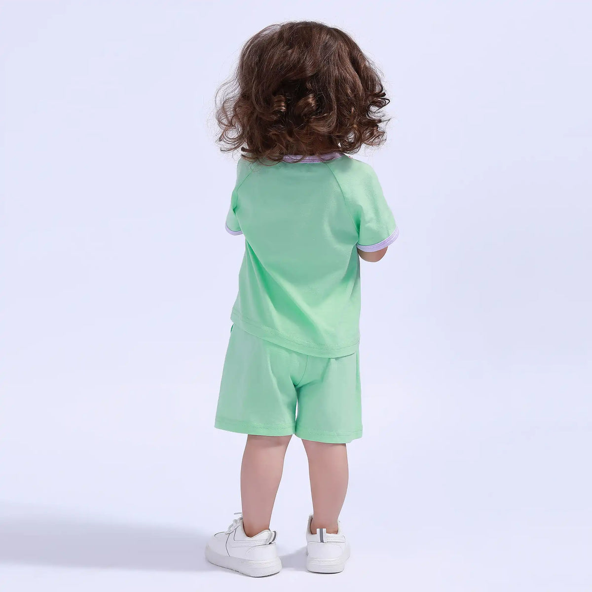Floral Sport Basic T.Shirt For Baby Girl Image