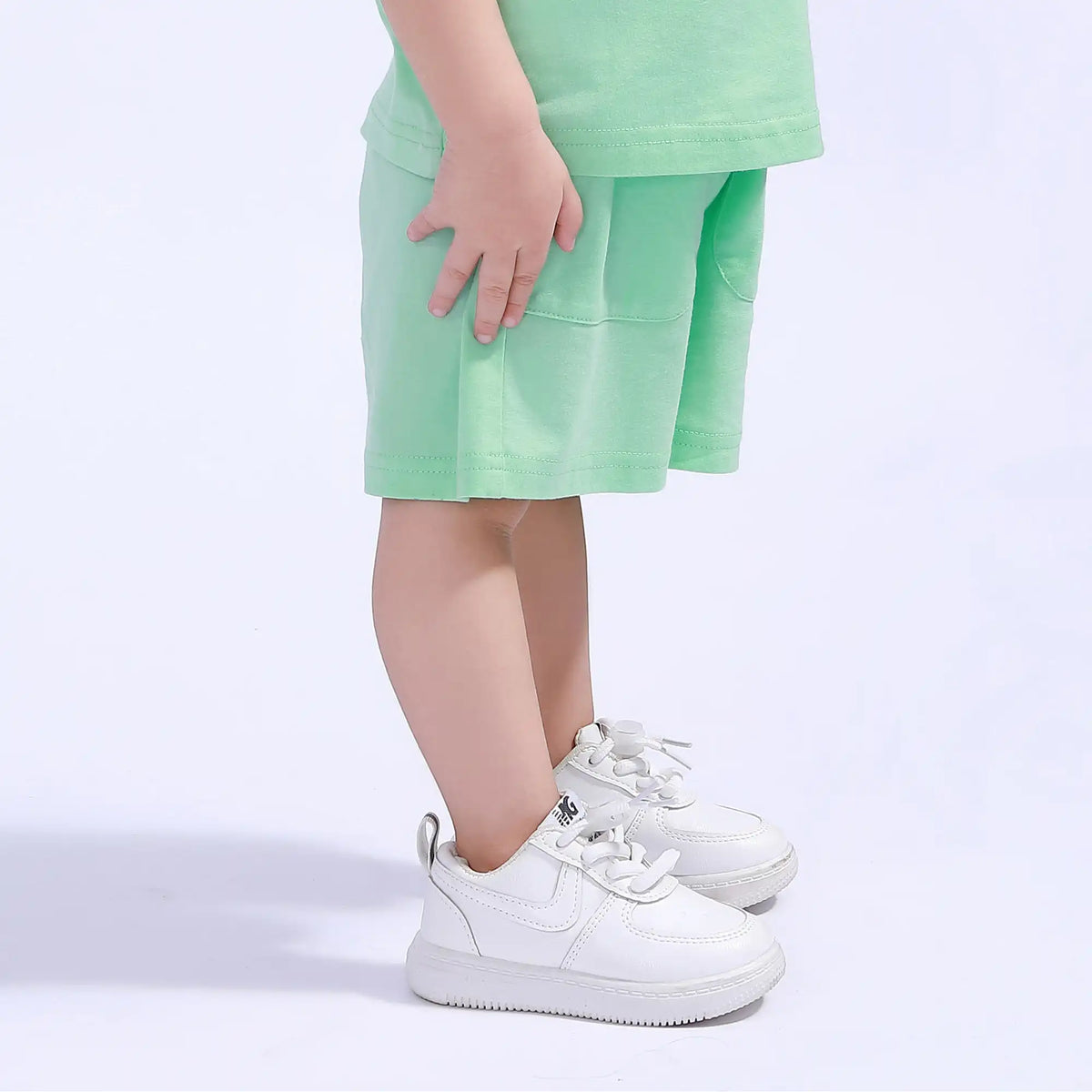 Baggy Sport Basic Shorts For Baby Girl Image