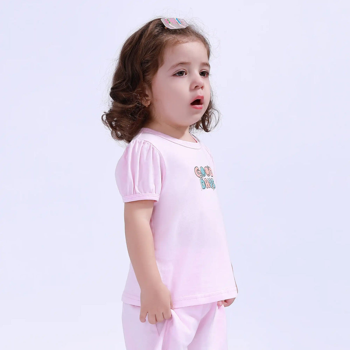 Printed Sport Basic T.Shirt For Baby Girl Image