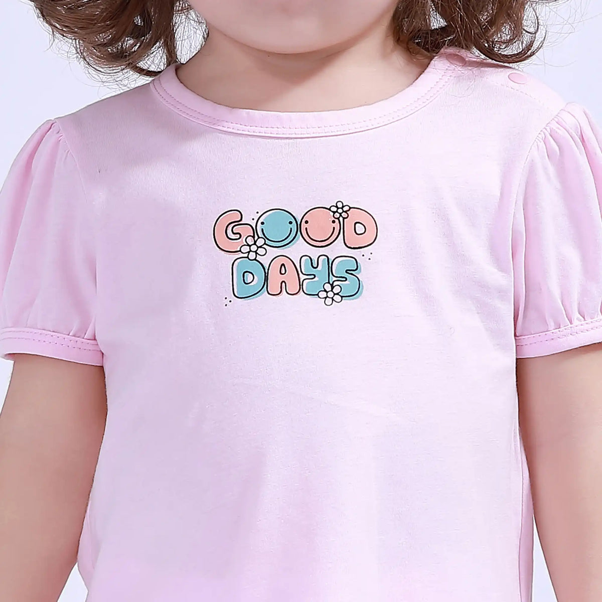 Printed Sport Basic T.Shirt For Baby Girl Image
