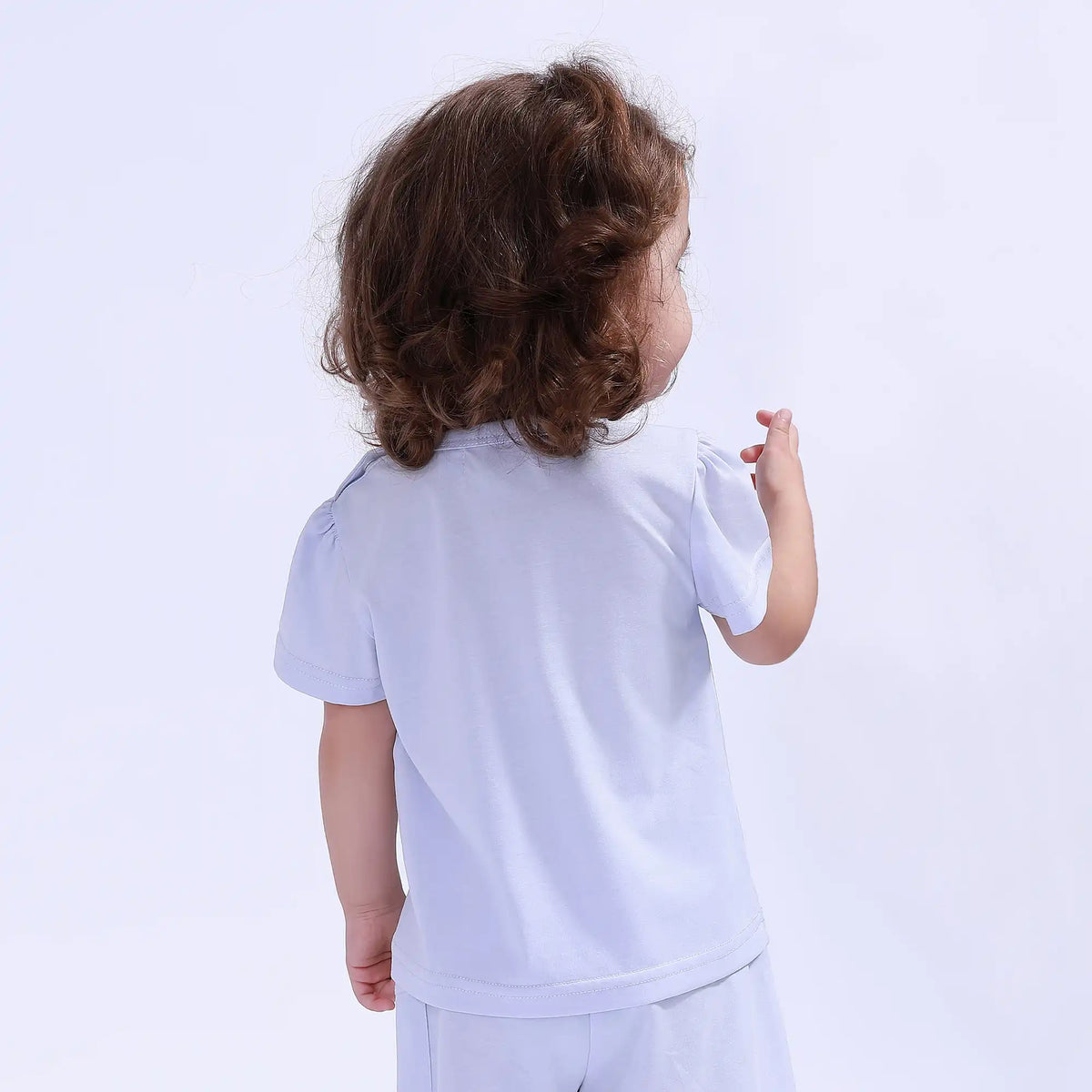 Floral Sport Basic T.Shirt For Baby Girl Image
