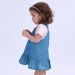 Plain Basic T.Shirt For Baby Girl Image