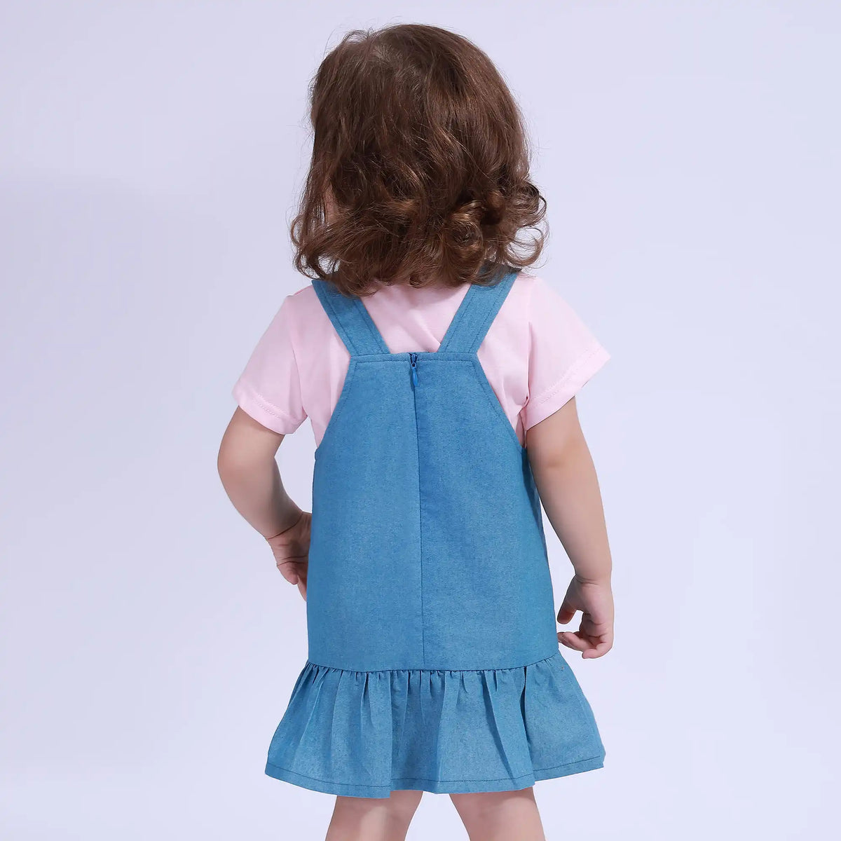 Floral Basic Dress For Baby Girl Image