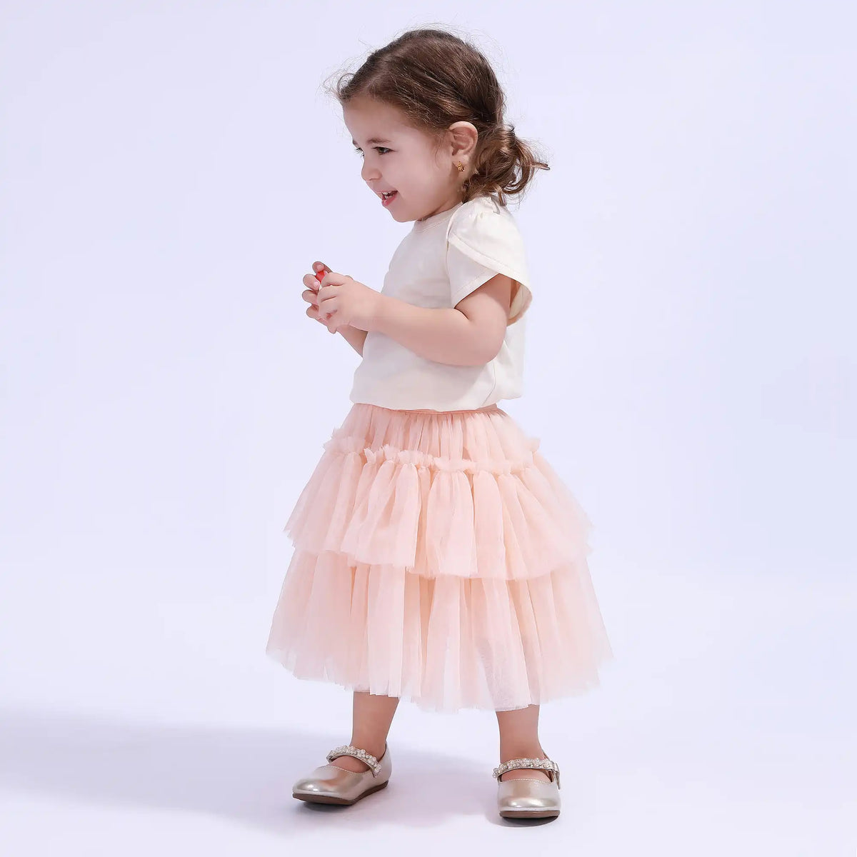 Puffy Basic Skirt For Baby Girl Image