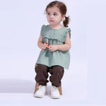 Jacquard Basic Blouse For Baby Girl Image