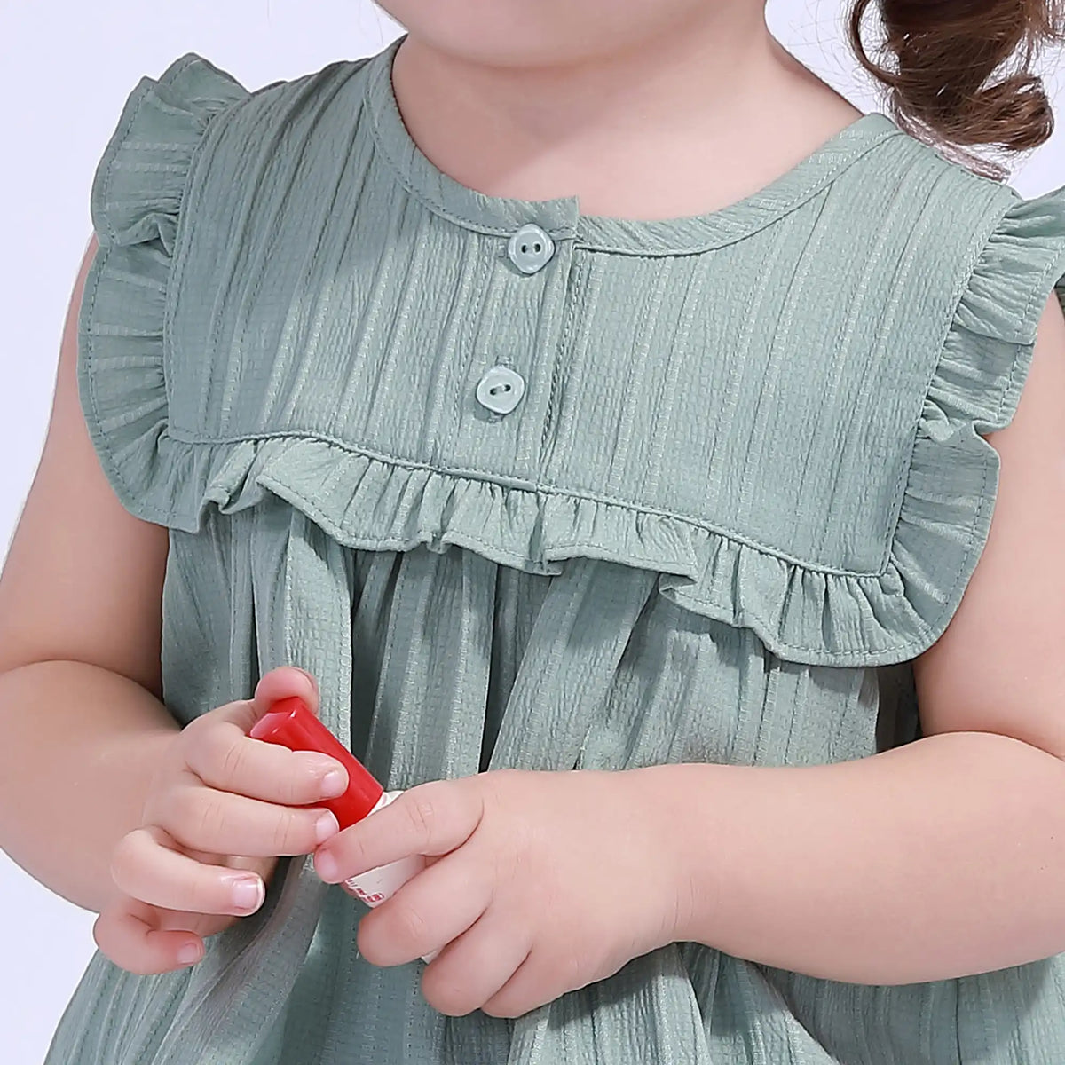 Jacquard Basic Blouse For Baby Girl Image