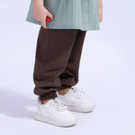 Ankle-Tied Basic Pants For Baby Girl Image