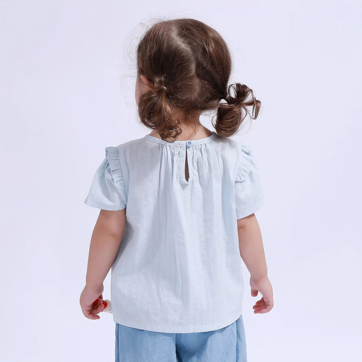 Plain Basic Blouse For Baby Girl Image