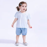 Plain Basic Blouse For Baby Girl Image