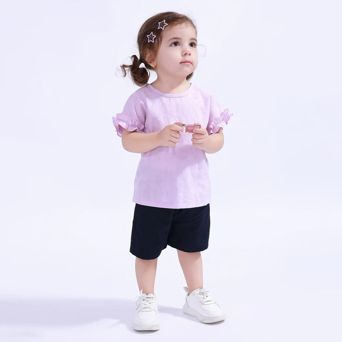 Jacquard Basic Blouse For Baby Girl Image