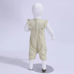 Jacquard Basic Romper For Baby Girl Image