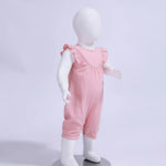 Jacquard Basic Romper For Baby Girl Image