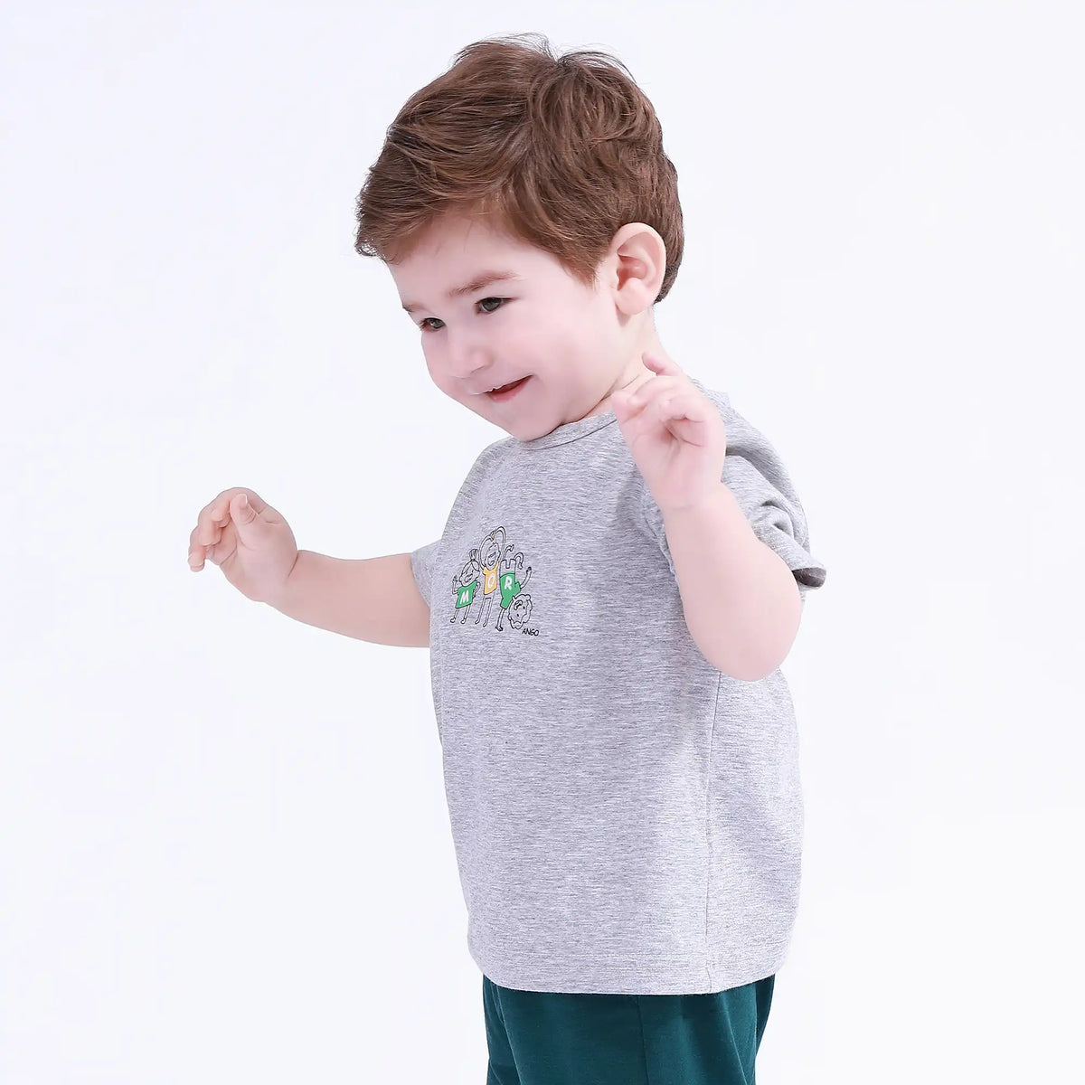Printed Sport Basic T.Shirt For Baby Boy Image