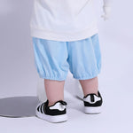 Ankle-Tied Sport Basic Shorts For Baby Boy Image