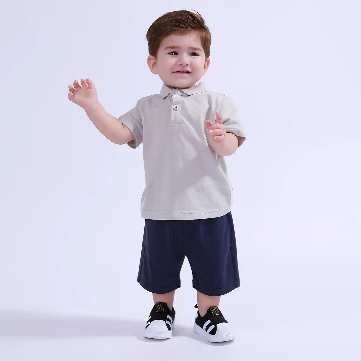 Baggy Sport Basic Shorts For Baby Boy Image