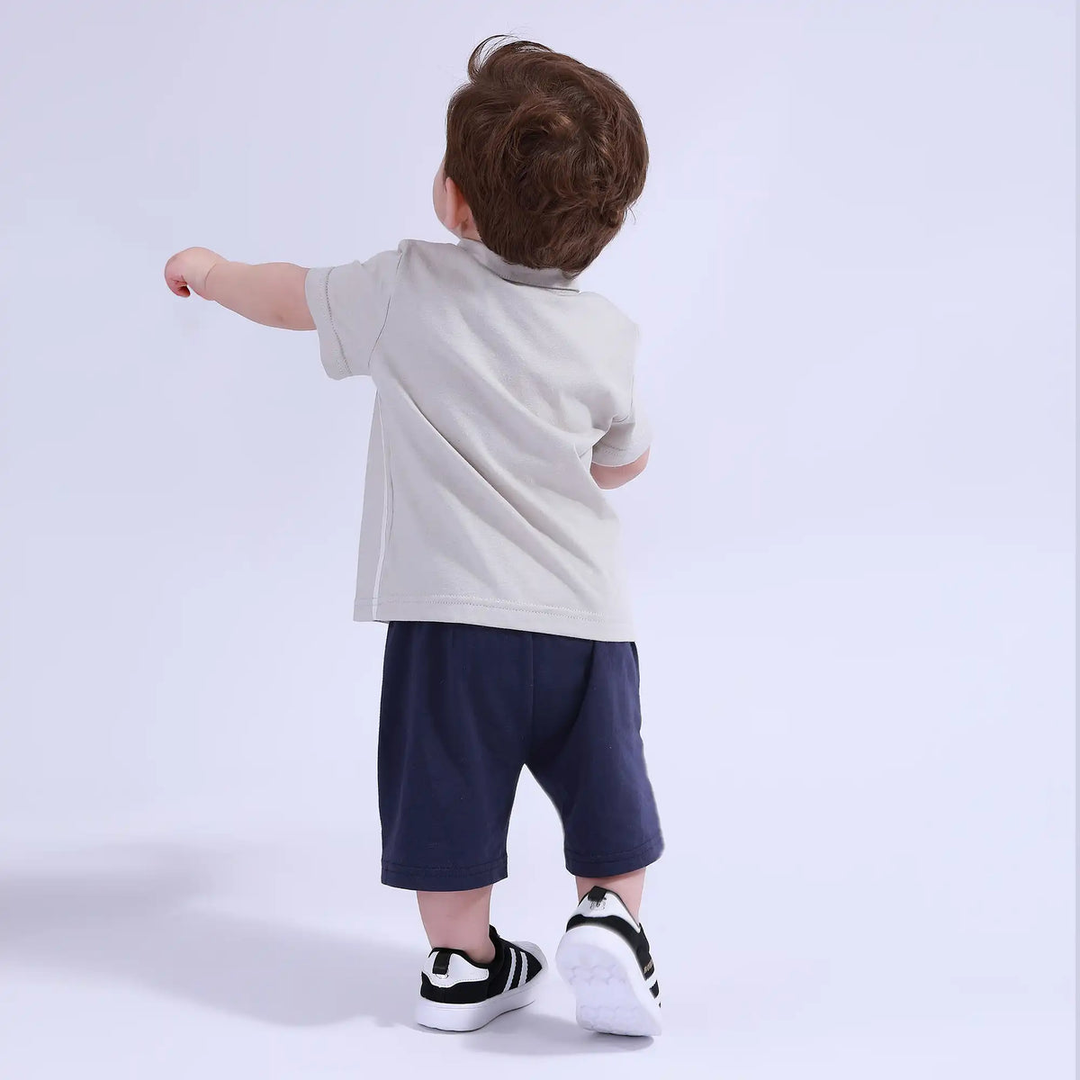 Baggy Sport Basic Shorts For Baby Boy Image