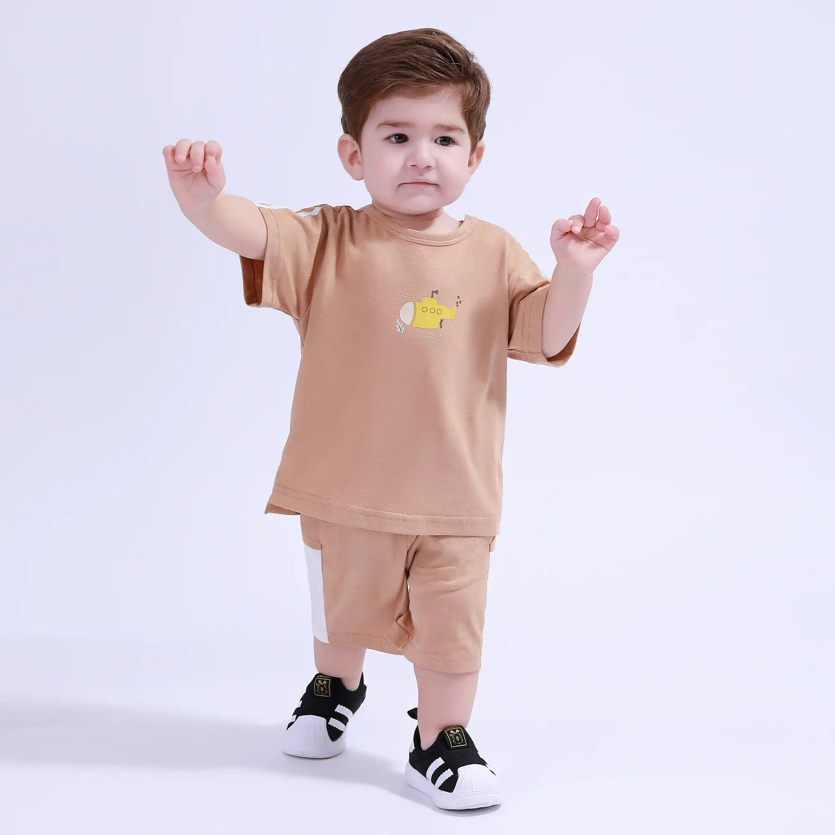 Printed Sport Basic T.Shirt For Baby Boy Image