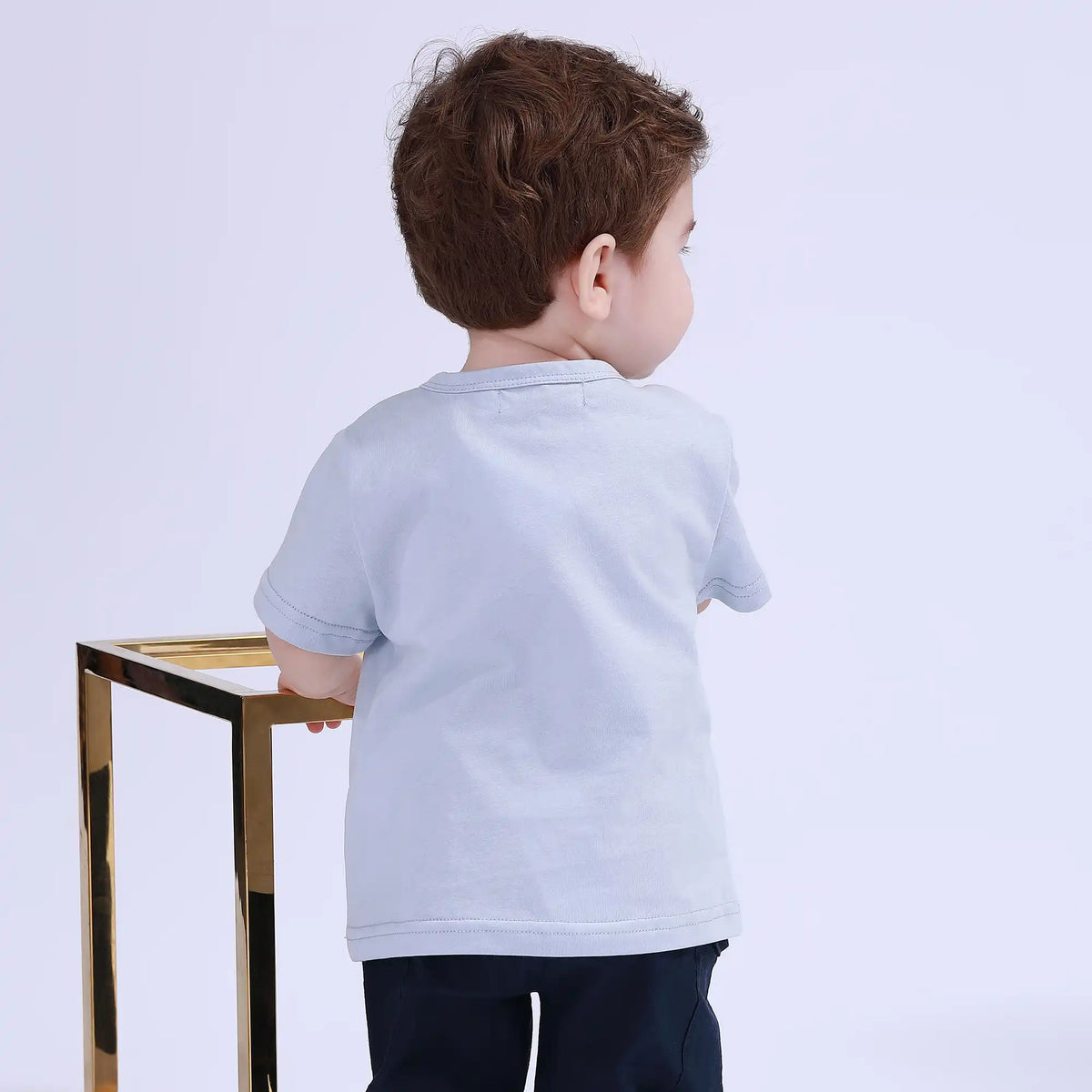 Plain Basic T.Shirt For Baby Boy Image